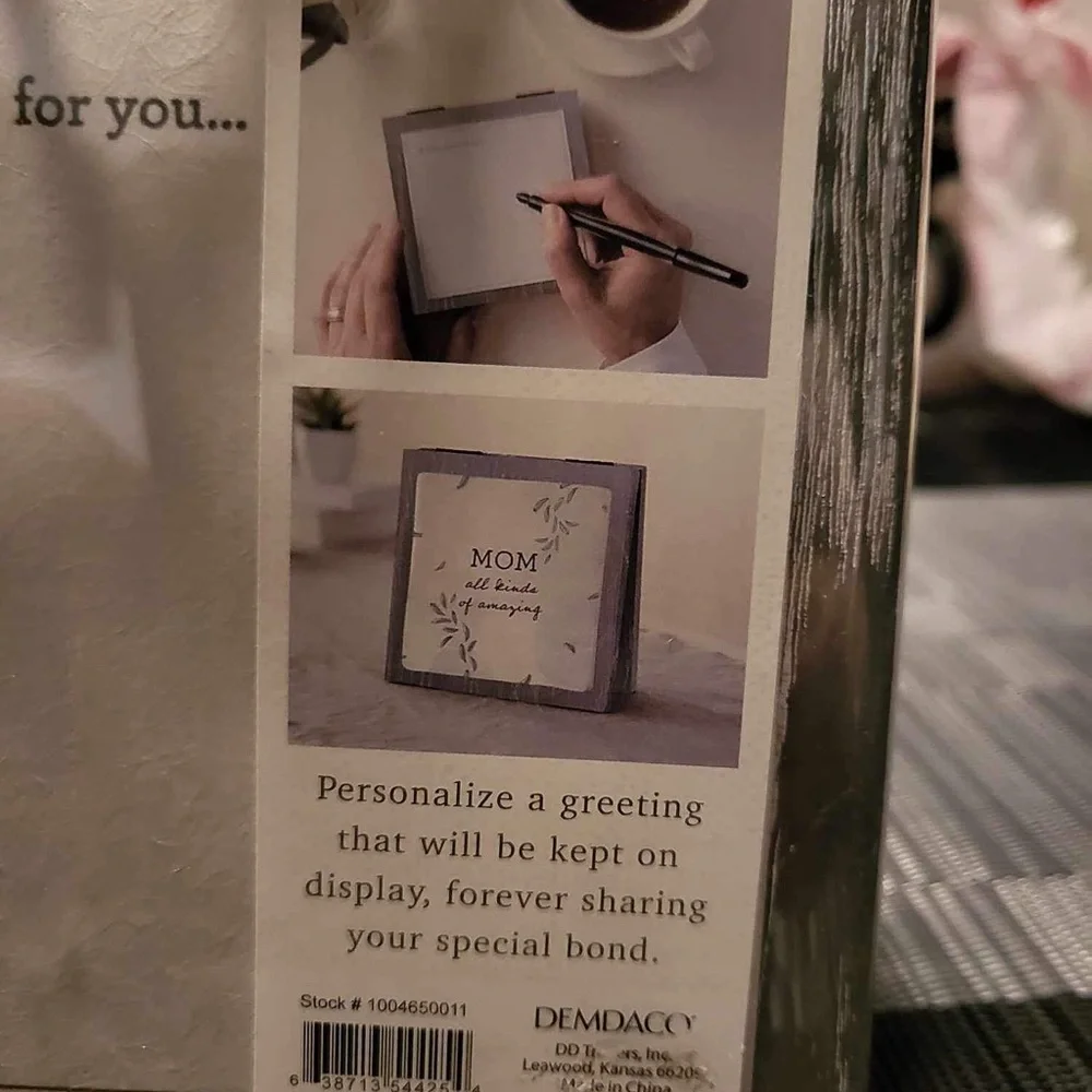 Card sign keepsake decor - Picture 4 of 4